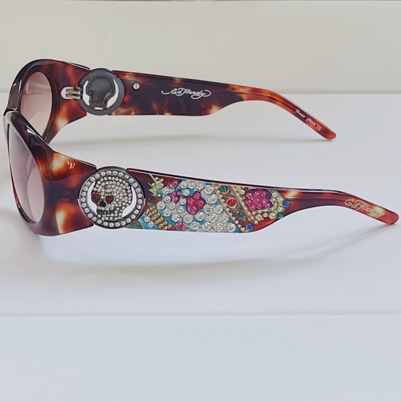 NWT Ed Hardy “King” Vintage Tattoo Sunglasses - Picture 6 of 15